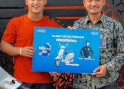 BRI Serang Raih Vespa Primavera dari Program BRImo FSTVL
