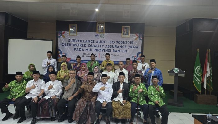 MUI Banten Komitmen Tingkatkan Pelayanan Melalui Standar Mutu ISO